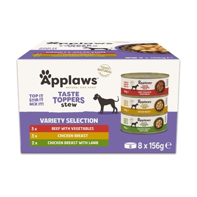 Applaws Taste Toppers Box 8Pack STEW Selection